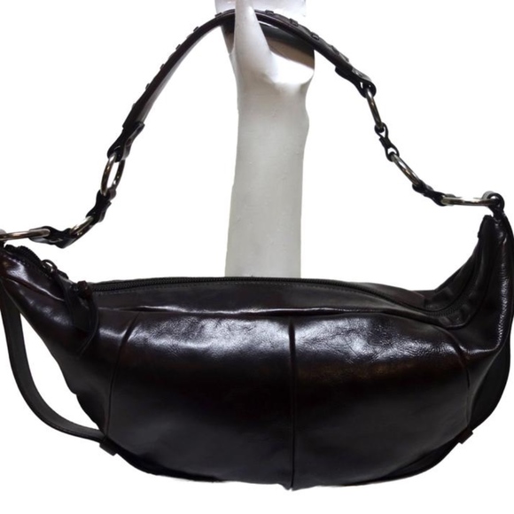 YSL Yves Saint Laurent  Brown Shoulderbag - Picture 1 of 5